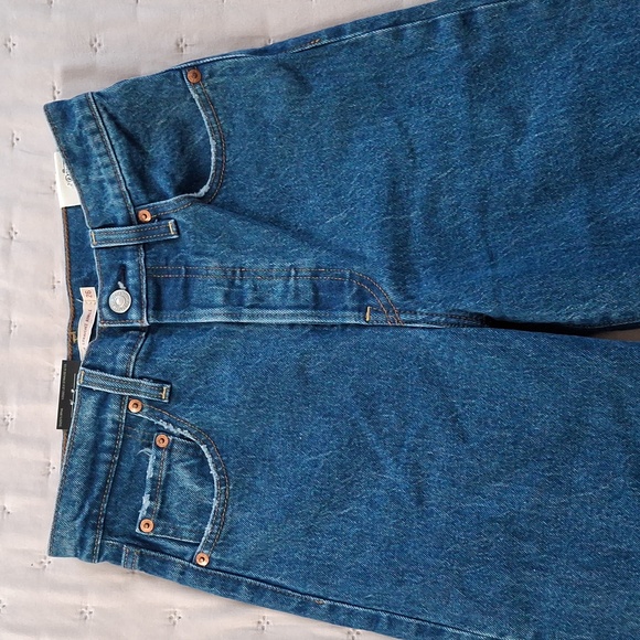New Levi's Ribcage Straight Jazz Pop Nwt Sz 26 - Picture 5 of 14